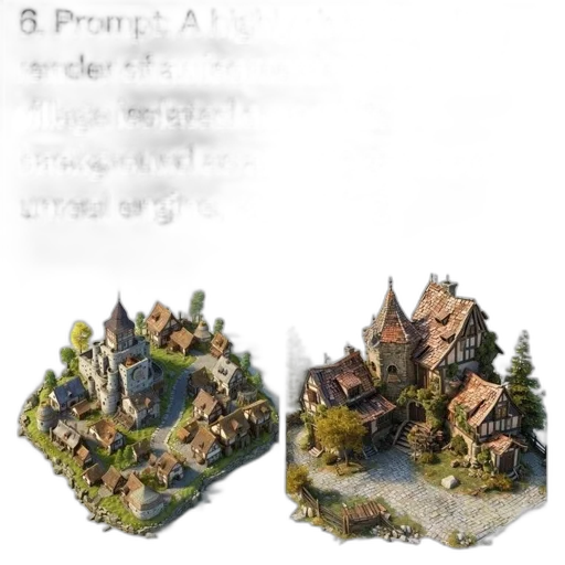 crown, concept art, 3d render, fantasy art transparent PNG cut-out