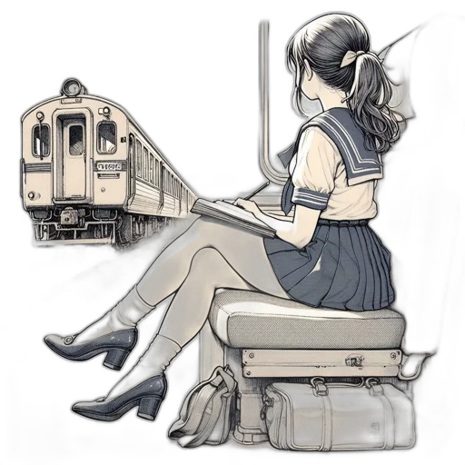 dress, robot, concept art, anime transparent PNG cut-out