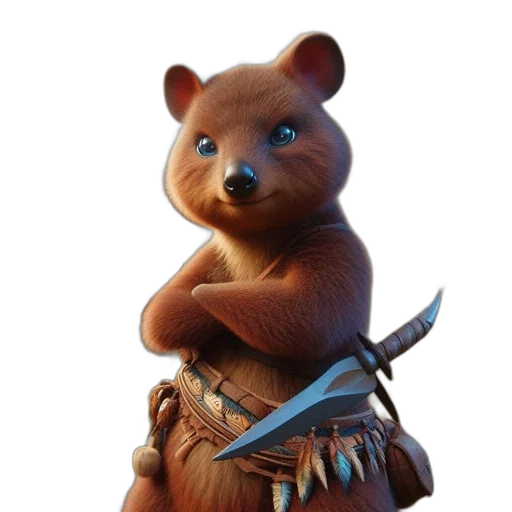 staff, animal, creature, weapon transparent PNG cut-out