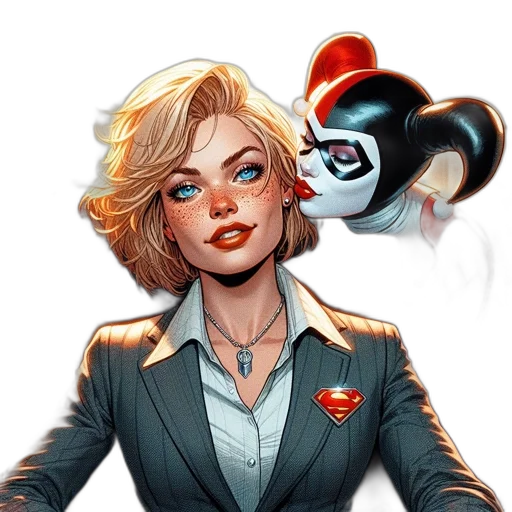 comic book art, concept art, cartoon, fantasy art transparent PNG cut-out