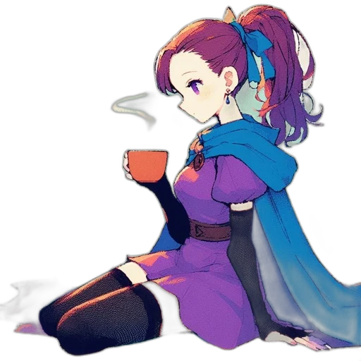 staff, weapon, dress, anime transparent PNG cut-out