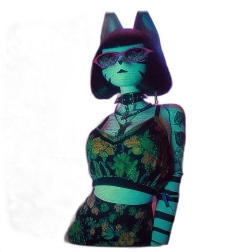 mask, robot, dress, staff transparent PNG cut-out