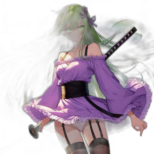 dress, sword, weapon, staff transparent PNG cut-out