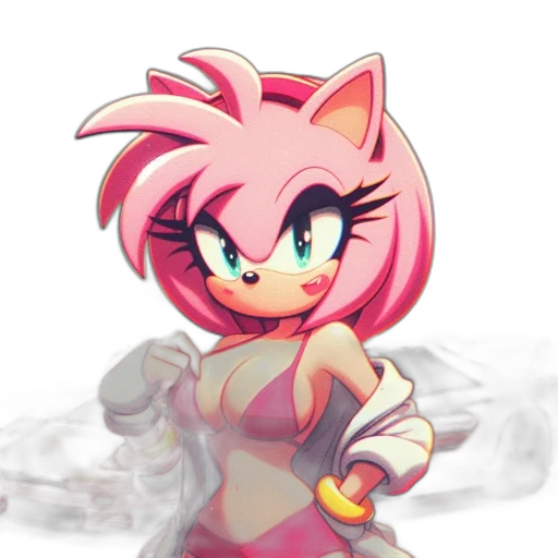 pixel art, concept art, anime, 3d render transparent PNG cut-out