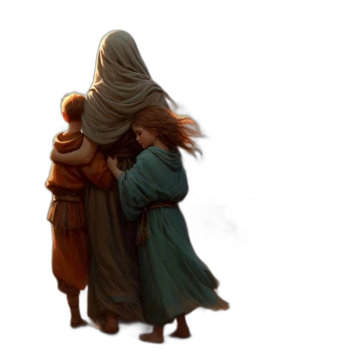 concept art, fantasy art, pixel art, 3d render transparent PNG cut-out