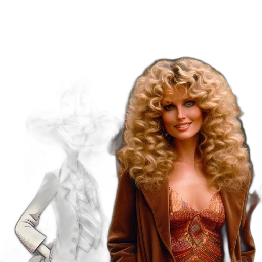 jacket, hair, concept art, photorealistic transparent PNG cut-out