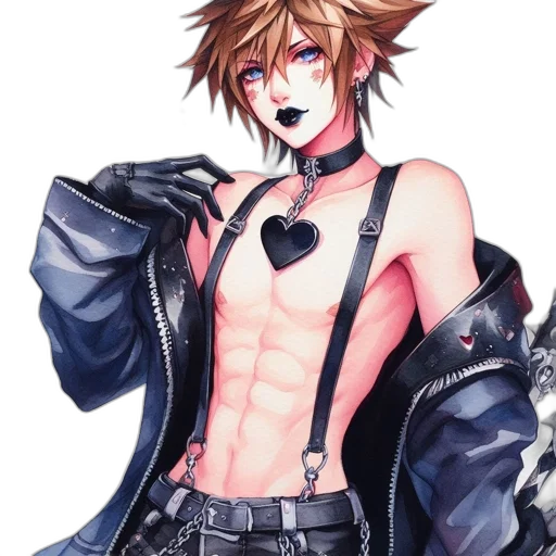 jacket, pixel art, watercolor, concept art transparent PNG cut-out
