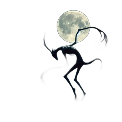creature, dragon, mask, tree transparent PNG cut-out