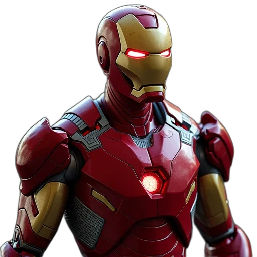 robot, comic book art, 3d render, concept art transparent PNG cut-out