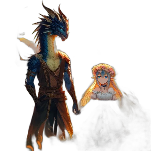 dragon, mask, creature, concept art transparent PNG cut-out