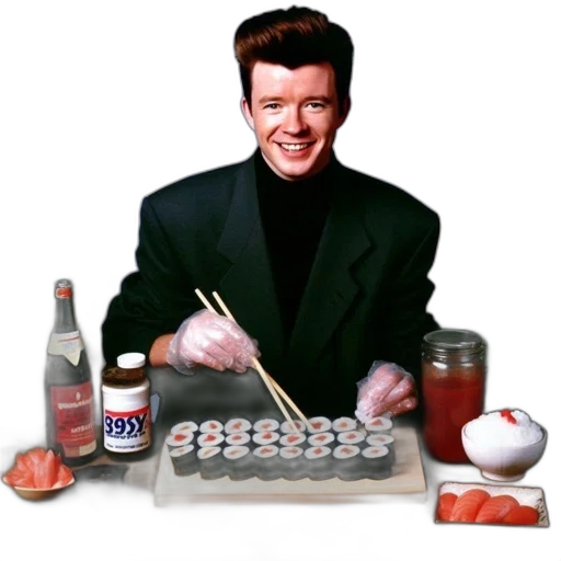 food, jacket, photorealistic, vaporwave transparent PNG cut-out