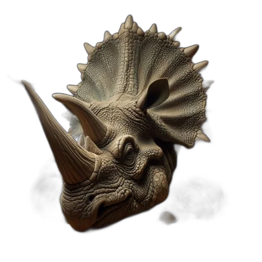 dragon, mask, creature, crown transparent PNG cut-out