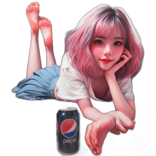 bottle, food, creature, face transparent PNG cut-out
