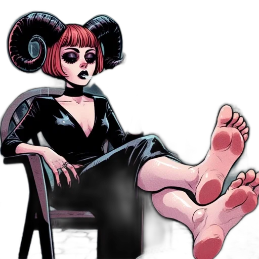 mask, robot, shoes, comic book art transparent PNG cut-out