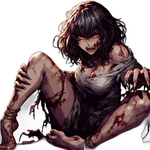 creature, comic book art, concept art, pixel art transparent PNG cut-out