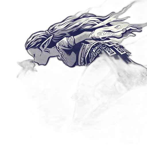 dragon, mask, sword, creature transparent PNG cut-out