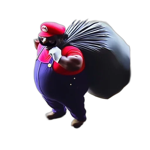 creature, animal, hat, staff transparent PNG cut-out