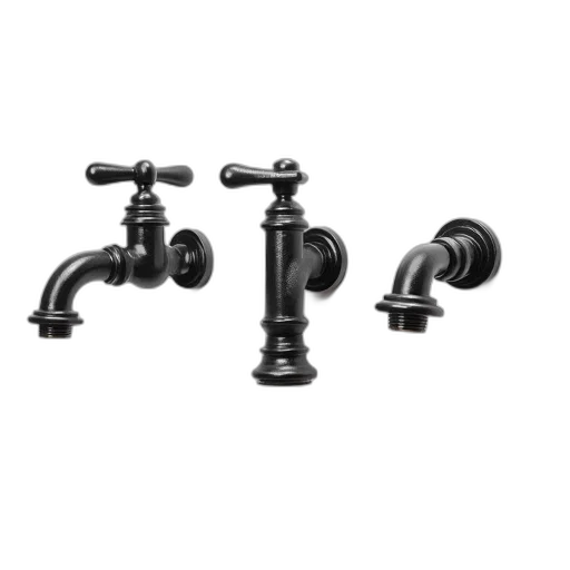 jewelry, furniture, 3d render, set transparent PNG cut-out