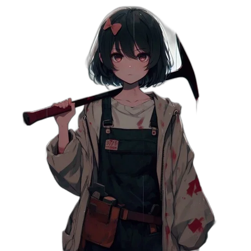 weapon, staff, sword, jacket transparent PNG cut-out