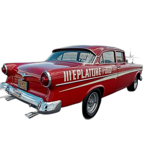 car, photorealistic, 3d render, ford transparent PNG cut-out