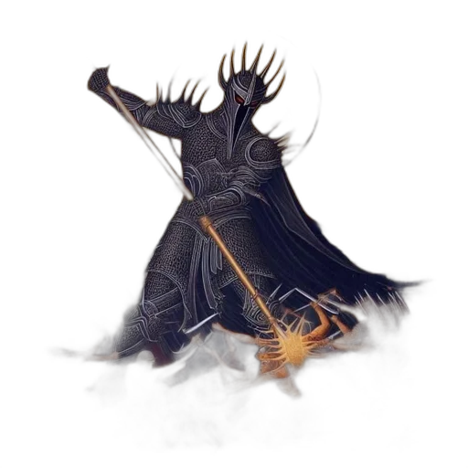 staff, dragon, sword, weapon transparent PNG cut-out