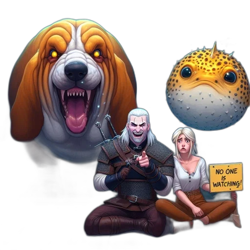 creature, animal, concept art, fantasy art transparent PNG cut-out