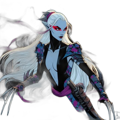 mask, staff, creature, concept art transparent PNG cut-out