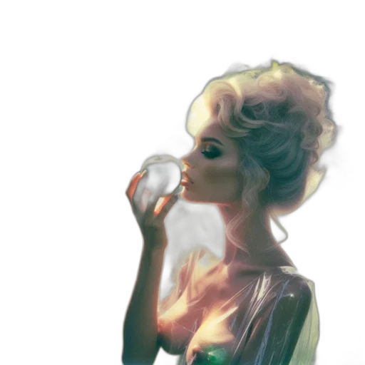 bottle, dress, face, mask transparent PNG cut-out