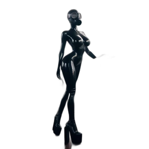 robot, dress, staff, jewelry transparent PNG cut-out