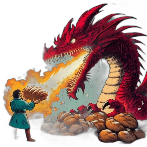 dragon, concept art, fantasy art, pixel art transparent PNG cut-out