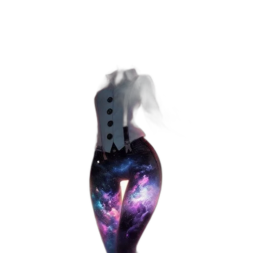 dress, bottle, mask, staff transparent PNG cut-out