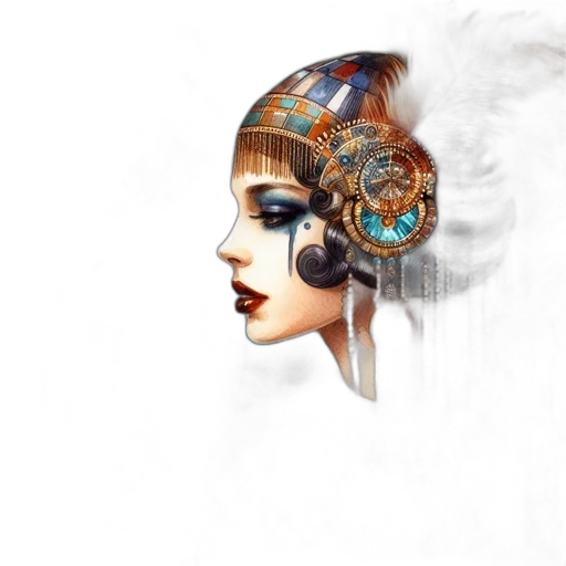 mask, robot, face, jewelry transparent PNG cut-out