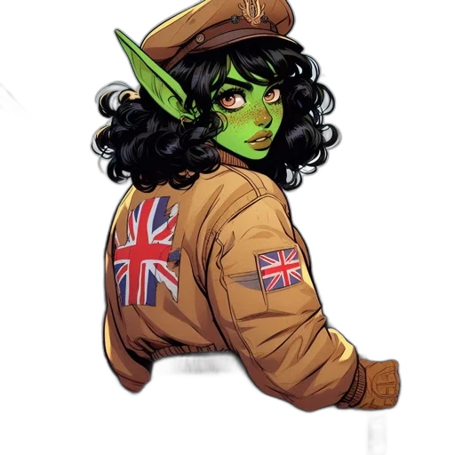 staff, jacket, fantasy art, concept art transparent PNG cut-out