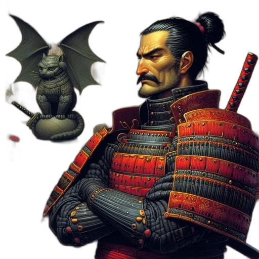 dragon, sword, staff, fantasy art transparent PNG cut-out
