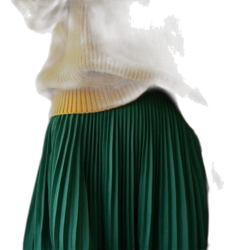 dress, jacket, staff, hat transparent PNG cut-out