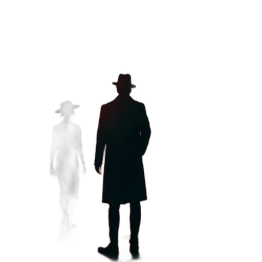 hat, staff, mask, jacket transparent PNG cut-out