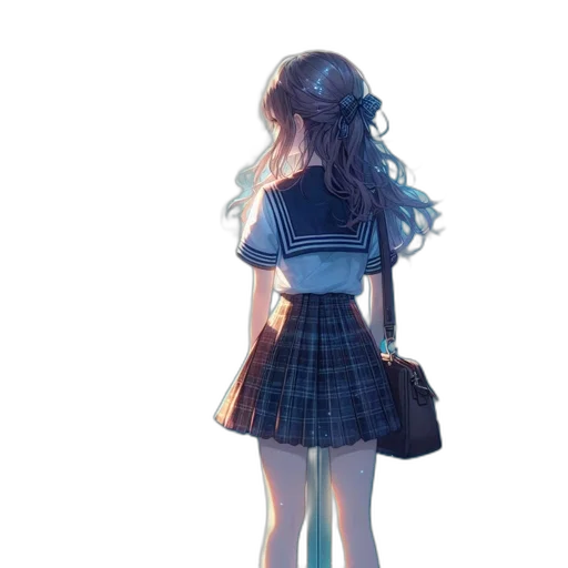 dress, robot, jacket, staff transparent PNG cut-out