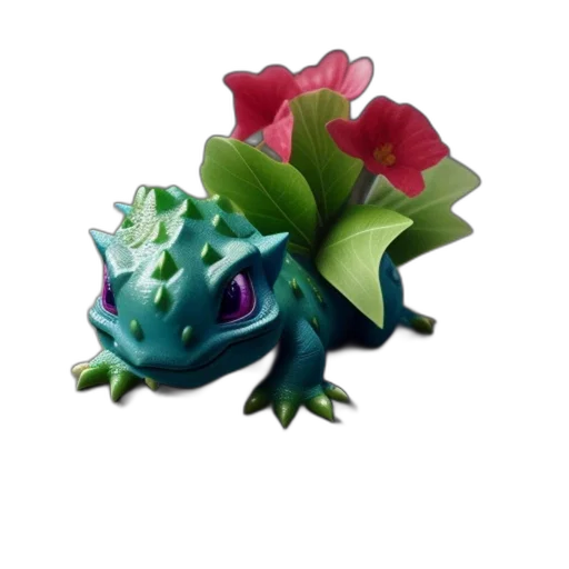 dragon, flower, creature, crown transparent PNG cut-out