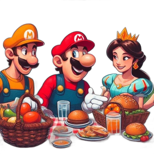 food, crown, pixel art, concept art transparent PNG cut-out