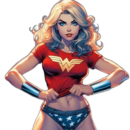 comic book art, concept art, cartoon, stylized transparent PNG cut-out