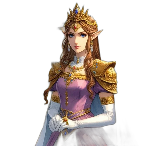 crown, staff, jewelry, dress transparent PNG cut-out