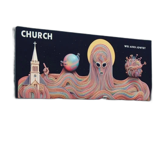 concept art, outer space, large, billboard transparent PNG cut-out