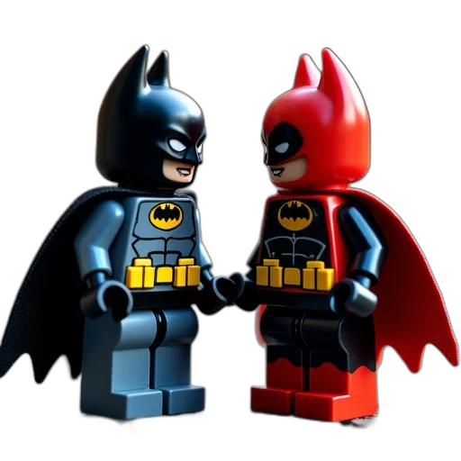 3d render, comic book art, concept art, lego transparent PNG cut-out