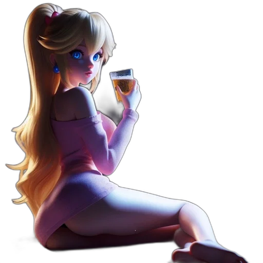 dress, staff, robot, concept art transparent PNG cut-out