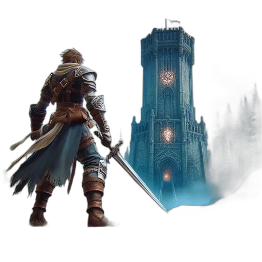 sword, weapon, staff, concept art transparent PNG cut-out