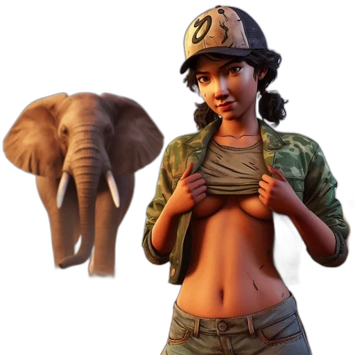 animal, weapon, hat, concept art transparent PNG cut-out