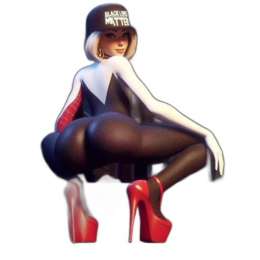 hat, dress, shoes, concept art transparent PNG cut-out