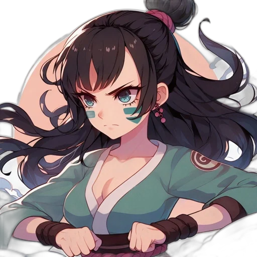 staff, weapon, face, jewelry transparent PNG cut-out