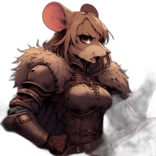 staff, mask, animal, jacket transparent PNG cut-out