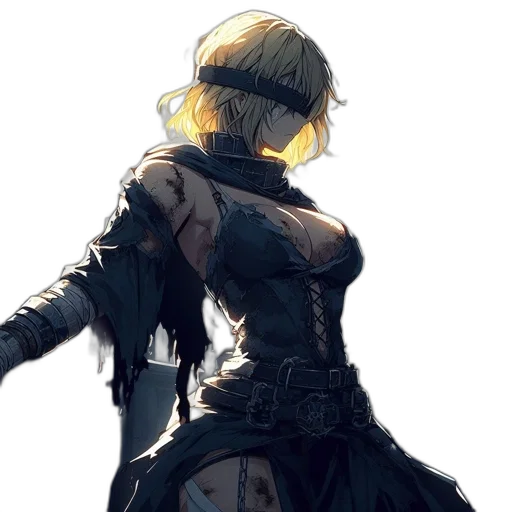 sword, weapon, jacket, dress transparent PNG cut-out